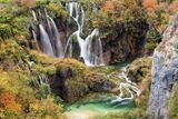 Název : Vodopády na Plitvických jezerech   Místo : Chorvatsko
