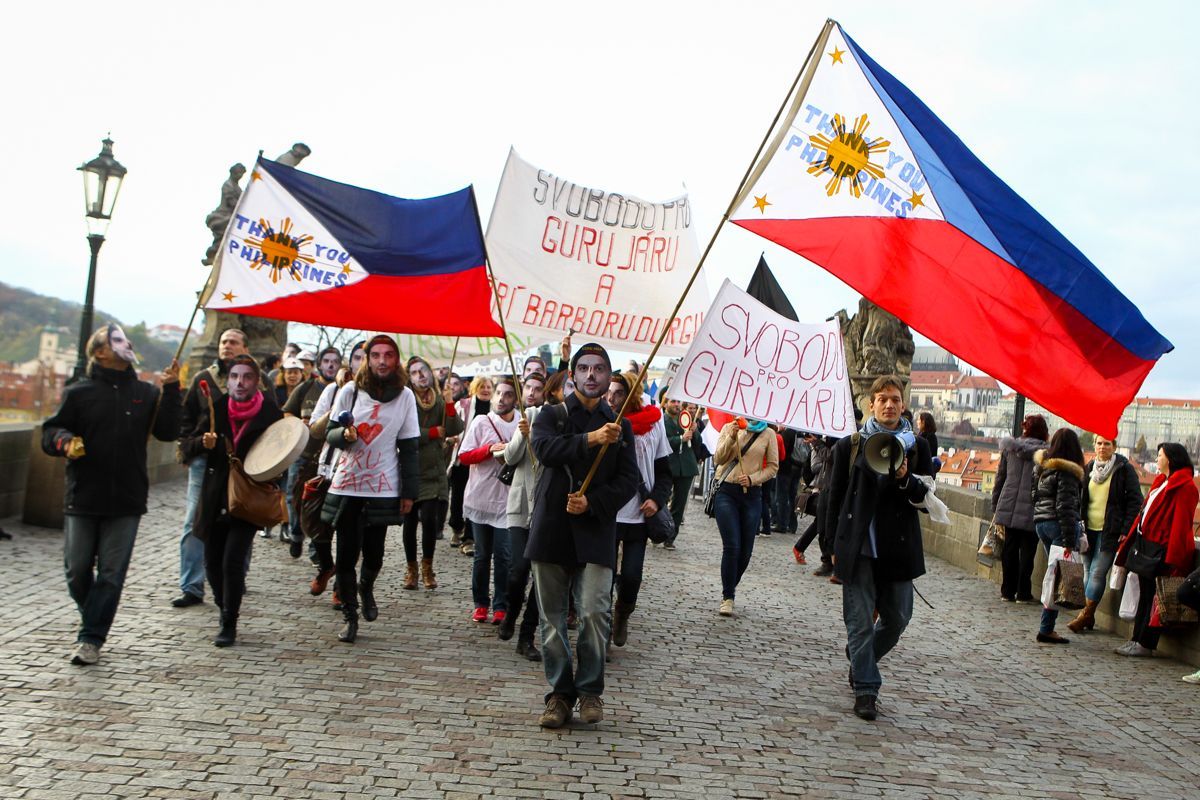 Pochod za svobodu guru Járy a proti náboženské perzekuci v ČR