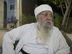 Šejch baba Khurto Hajji Ismail, hlavní duchovní vůdce jezídů.