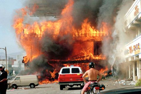 Los Angeles, rabování, 1992, Rodney Kings