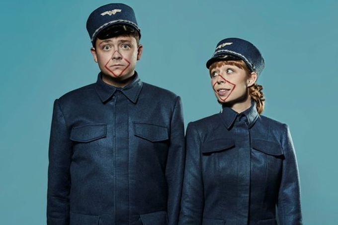 Divadelní inscenace Ostře sledované vlaky (2025).