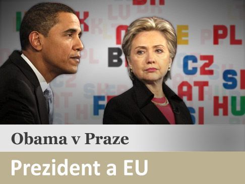 Obama v Praze - prezident a EU