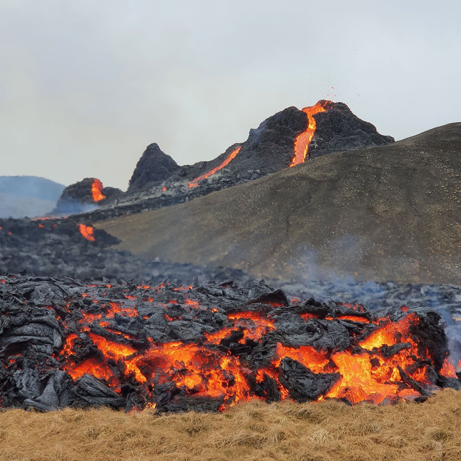 island sopka výbuch erupce