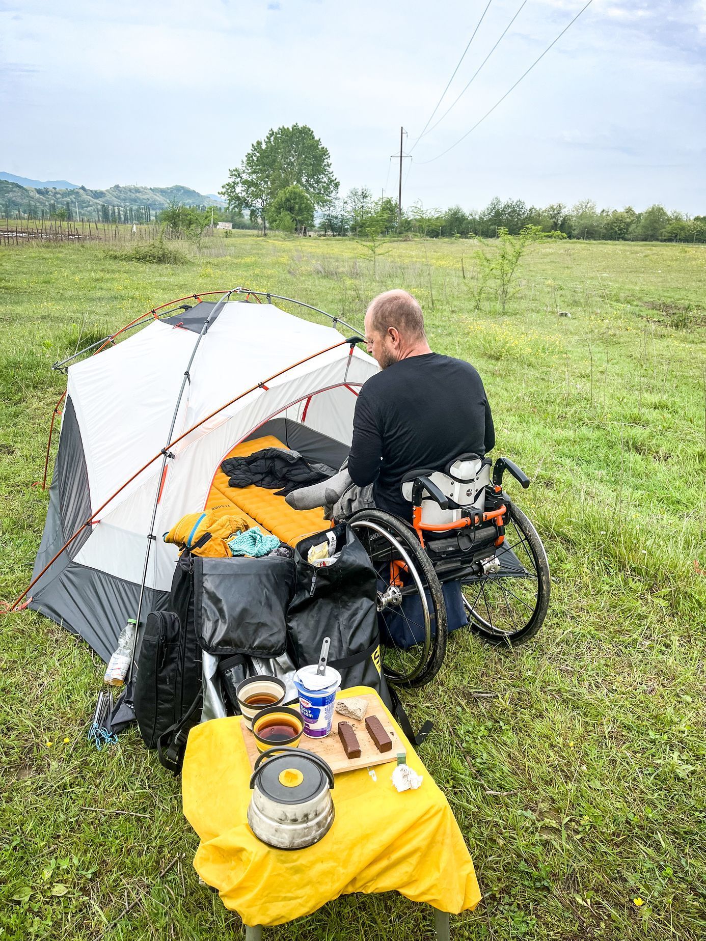 Handbike Kyrgyzstán