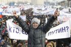 Moskva zažila stotisícovou protivládní demonstraci