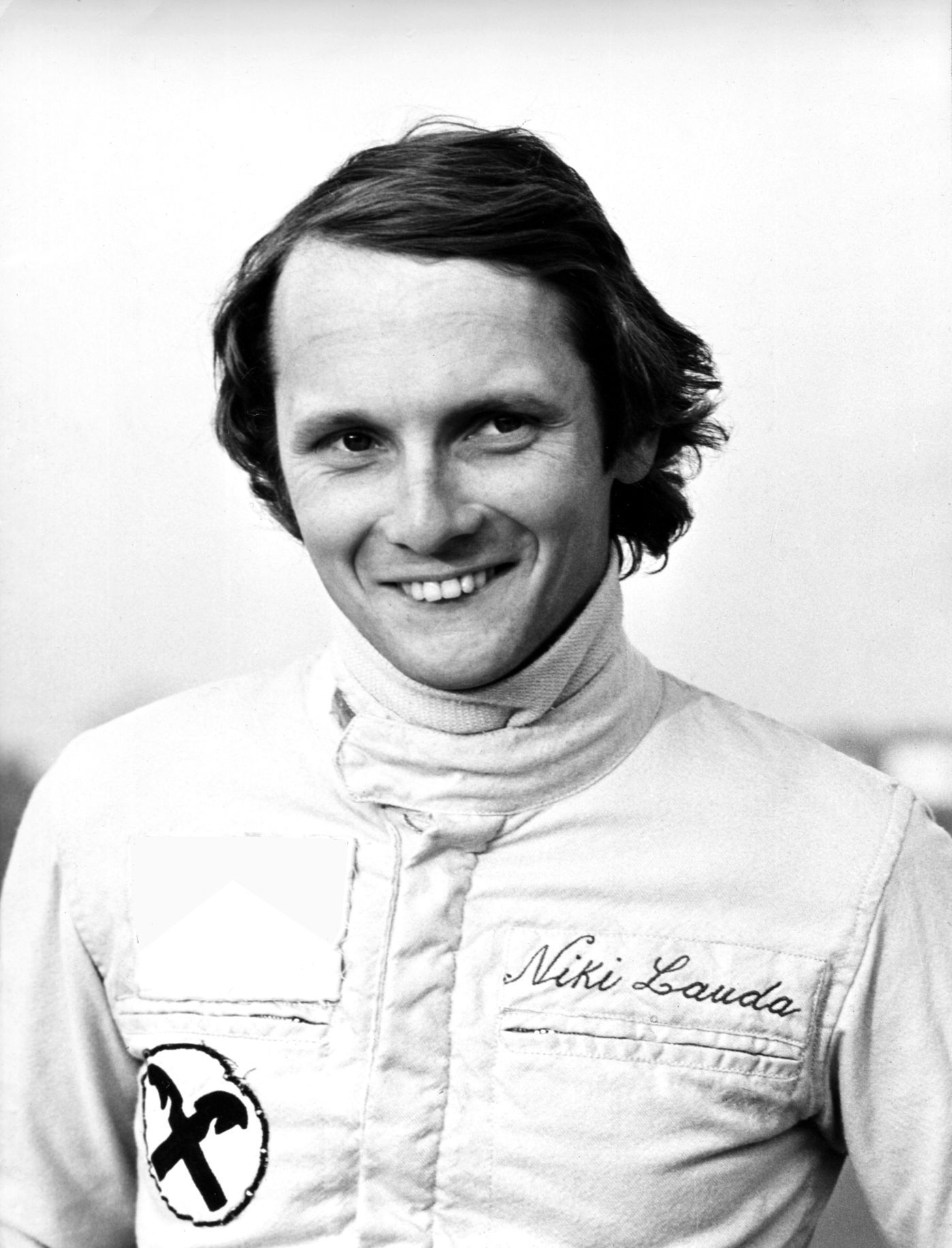 Niki Lauda v kombinéze Ferrari