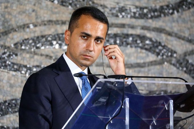 Italský ministr zahraničí Luigi di Maio