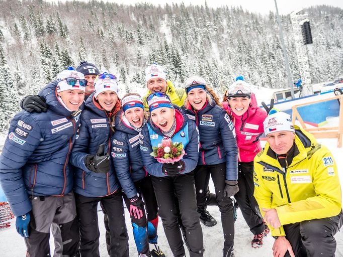 SP v biatlonu, Hochfilzen 2019: Lucie Charvátová ve sprintu