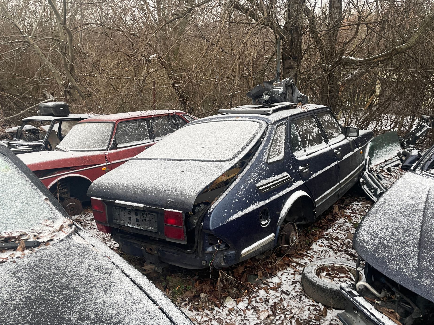 Saab Punk vrakoviště v Praze