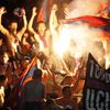 Fanoušci CSKA Moskva v Lize mistrů 2013