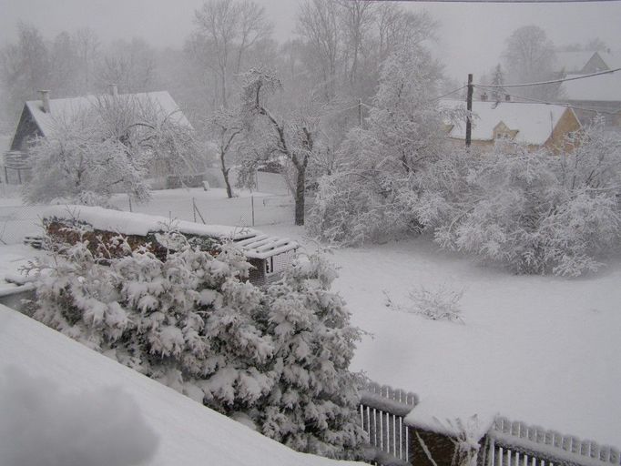 Čermná u Ústí nad Labem, 29.11. 2012 dopoledne