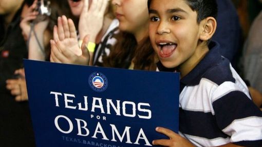 "Texasané za Obamou". Clintonová začala ztrácet i mezi Texasany a latinskoamerickými voliči.