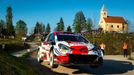 Elfyn Evans, Toyota na trati Chorvatské rallye 2021