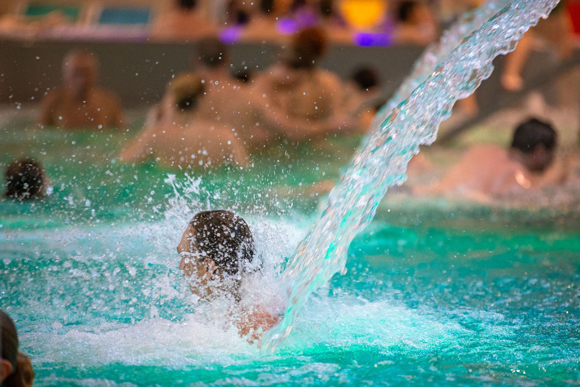 Vrchlabí - bazén, Aquacentrum Vrchlabí, a poloprázdná sjezdovka - Skiareál Kněžický vrch
