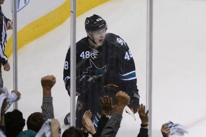 NHL: Stanley Cup Playoffs-Los Angeles Kings at San Jose Sharks (Hertl)