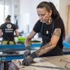 Skláři Kolektiv Ateliers, Nový Bor, zachraňují vitráže Průmyslového paláce