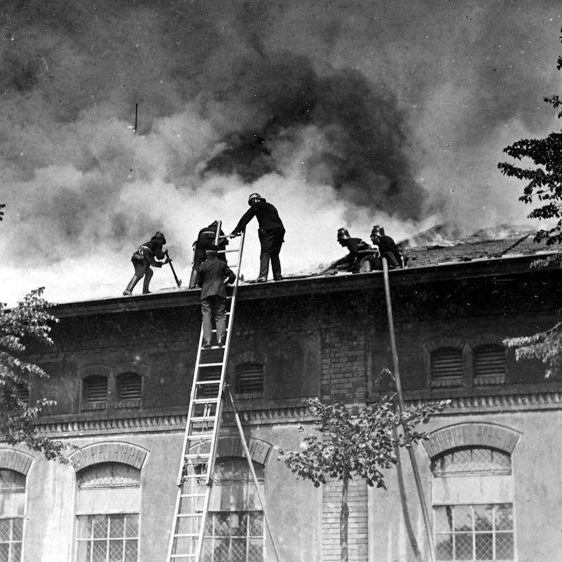 Hasiči, historické foto