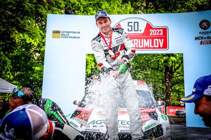 Rallye Český Krumlov 2023: Jan Kopecký, Škoda