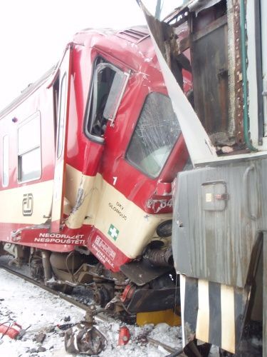 Železniční nehoda v Paskově na Frýdecko-Místecku