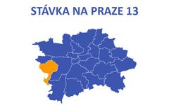 Dopravní situace v době stávky - Praha 13