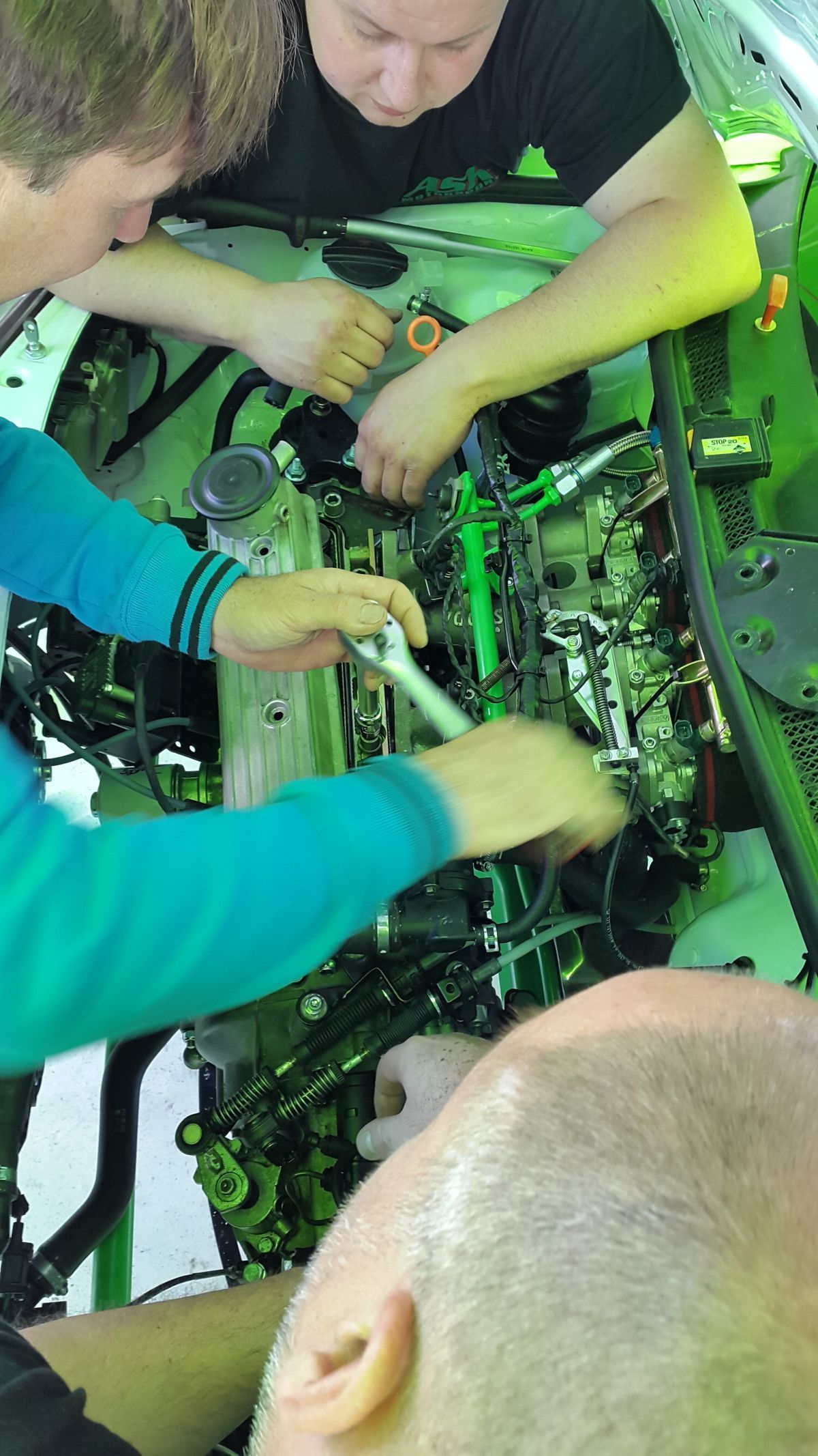 Rallye Bohemia 2015: mechanici