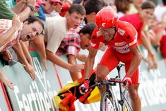 Rodríguez zvýšil v 16. etapě Vuelty náskok před Contadorem