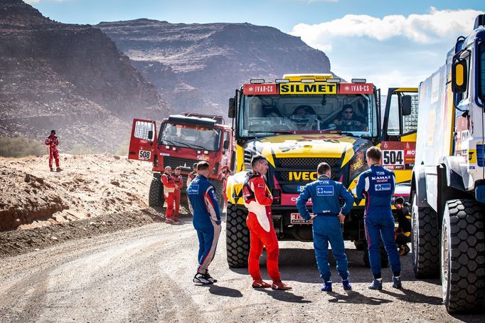 Martin Macík ml. v Ivecu na Rallye Dakar 2020