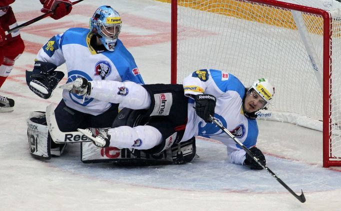 Hokej, extraliga: Slavia - Plzeň: Marek Mazanec