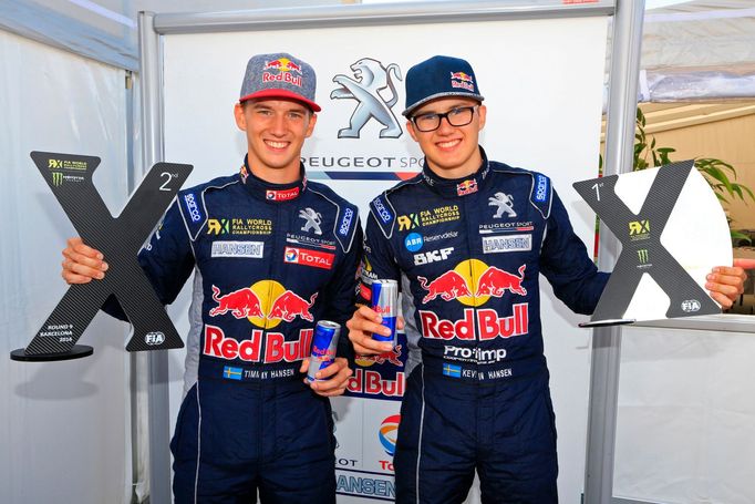 WRX 2016: Timmy Hansen a Kevin Hansen