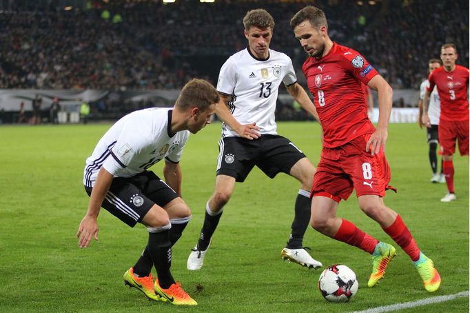 Joshua Kimmich, Thomas Müller a Filip Novák