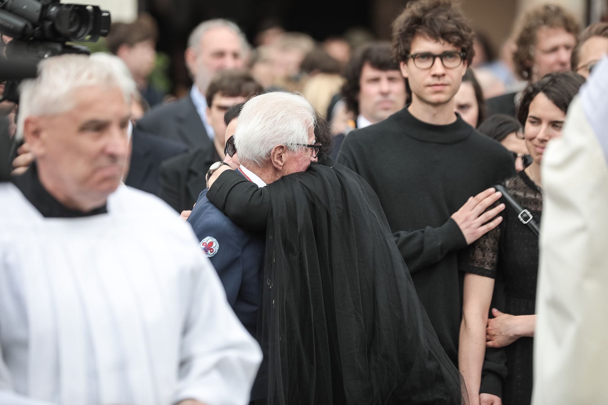 Pohřeb spisovatel Jiří Stránský