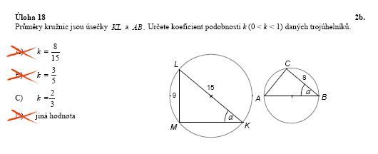 Matematika - vyšší úroveň - úloha 18 - výsledek
