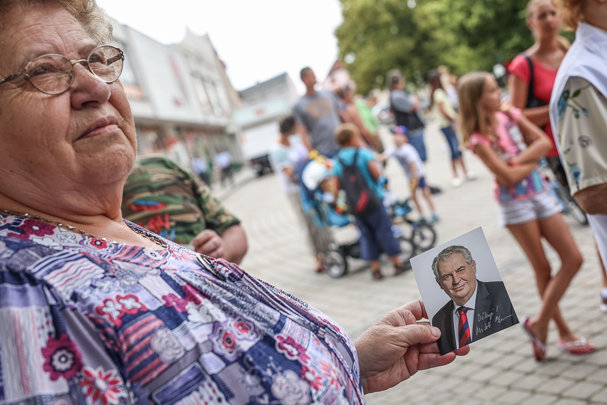Prezident Miloš Zeman na návštěvě Ústeckého kraje, 19.6.2018