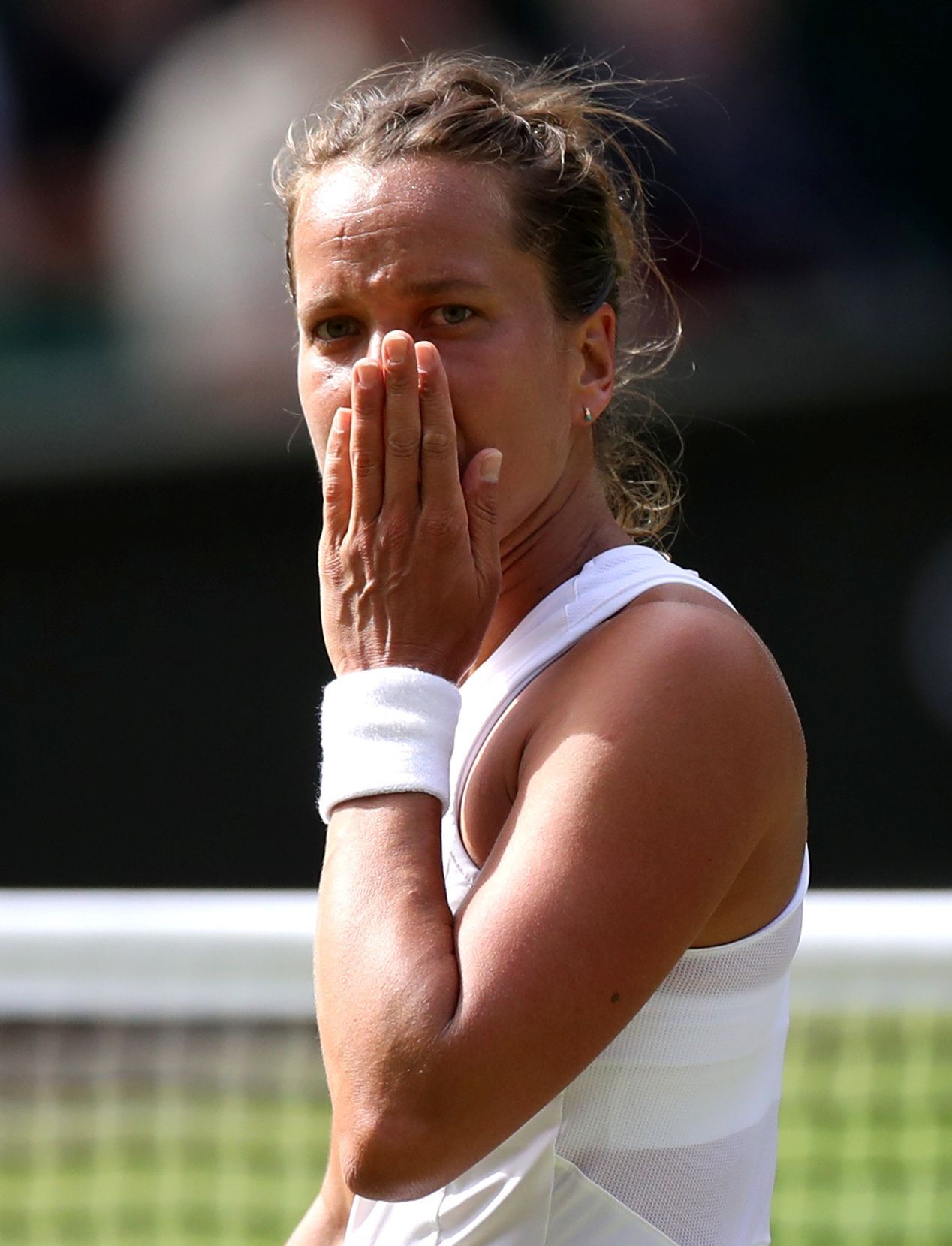 Barbora Strýcová v semifinále Wimbledonu 2019