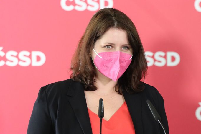 Ministryně práce a sociálních věcí a místopředsedkyně ČSSD Jana Maláčová