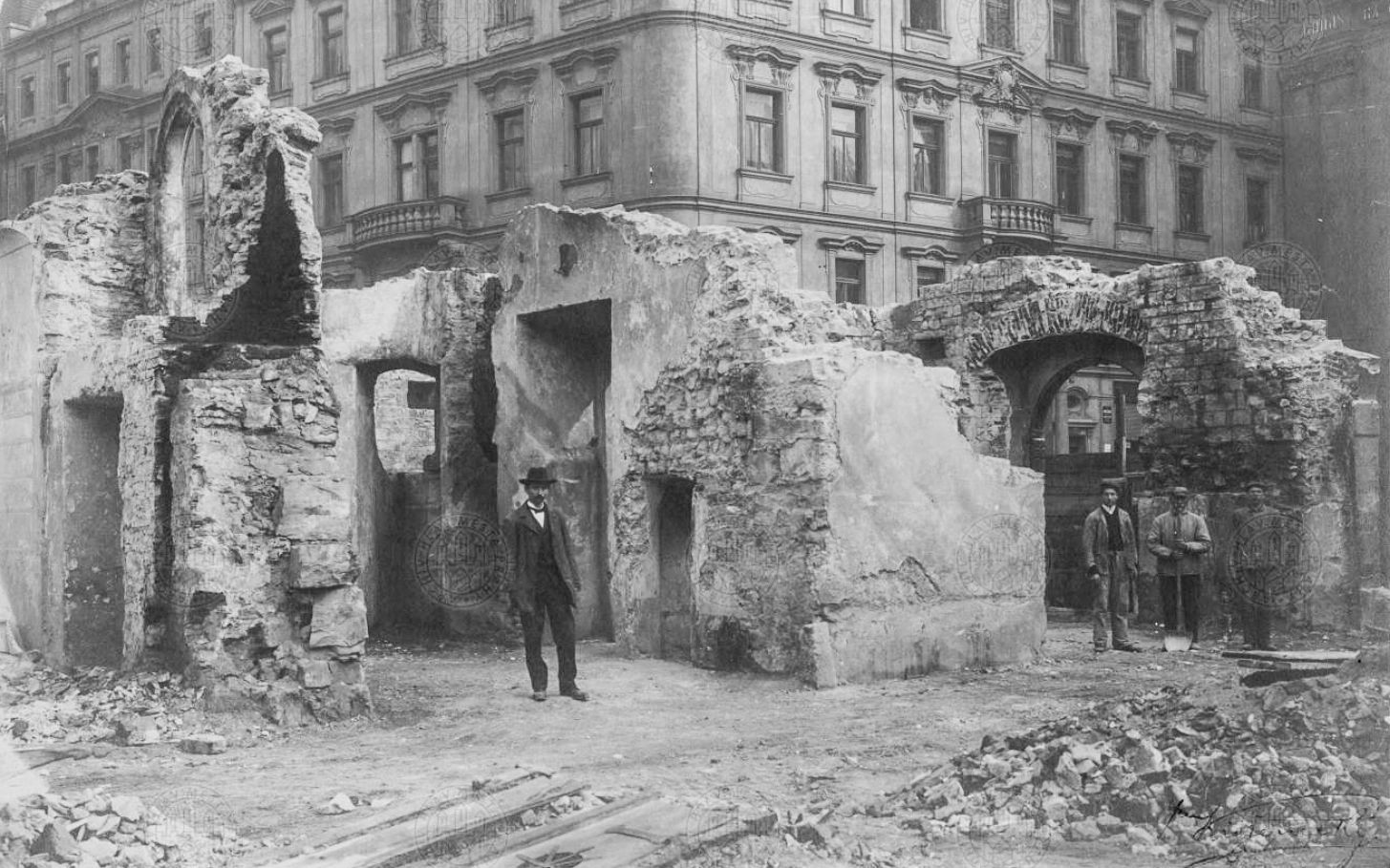 Asanace, demolice, Praha, Staré město, Nové město, Josefov, židovská čtvrť, domácí