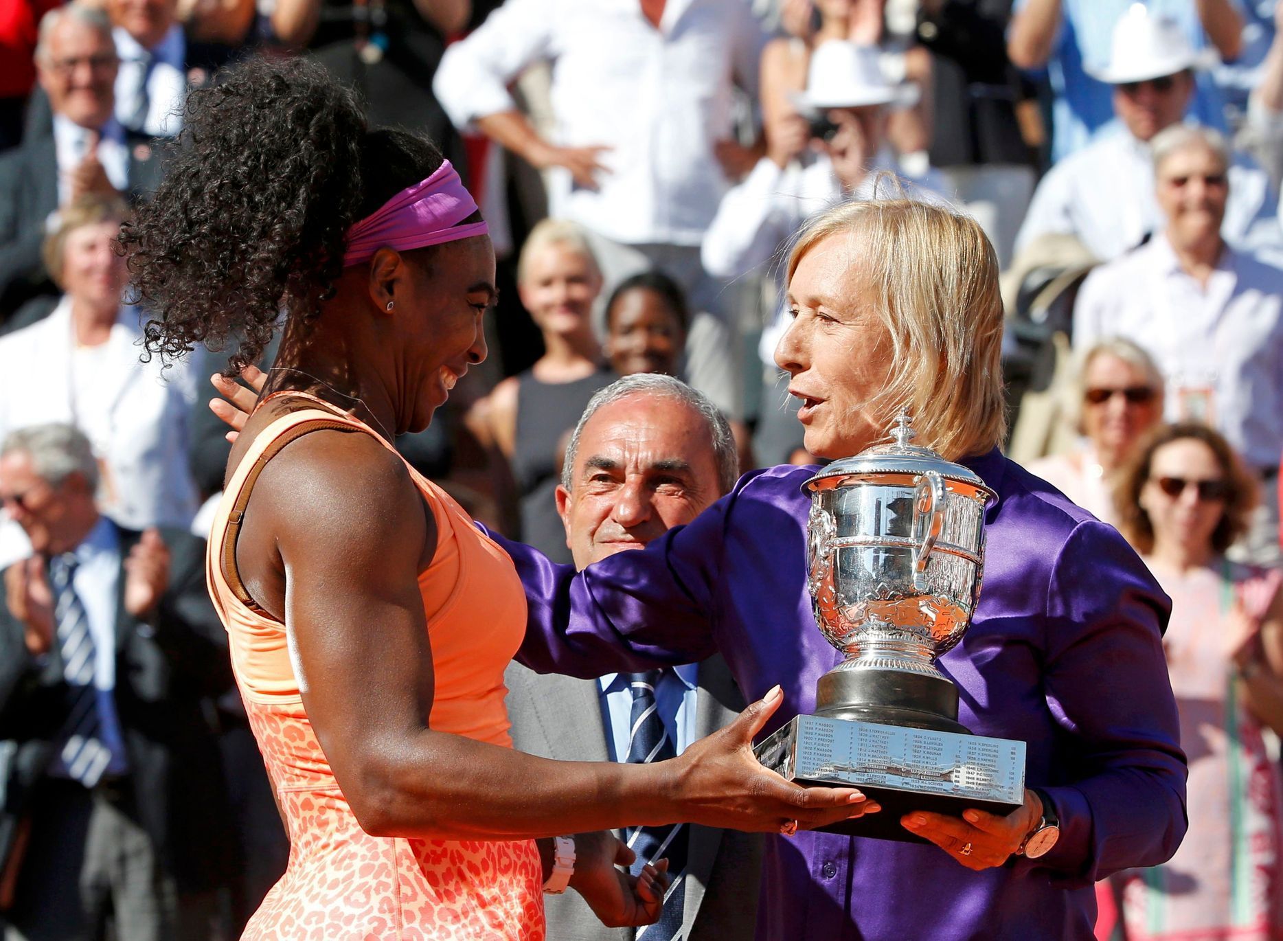 French Open 2015: Serena Williams a Martina Navrátilová po finále