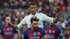 Clasico, Barcelona-Real: Lionel Mess - Cristiano Ronaldo