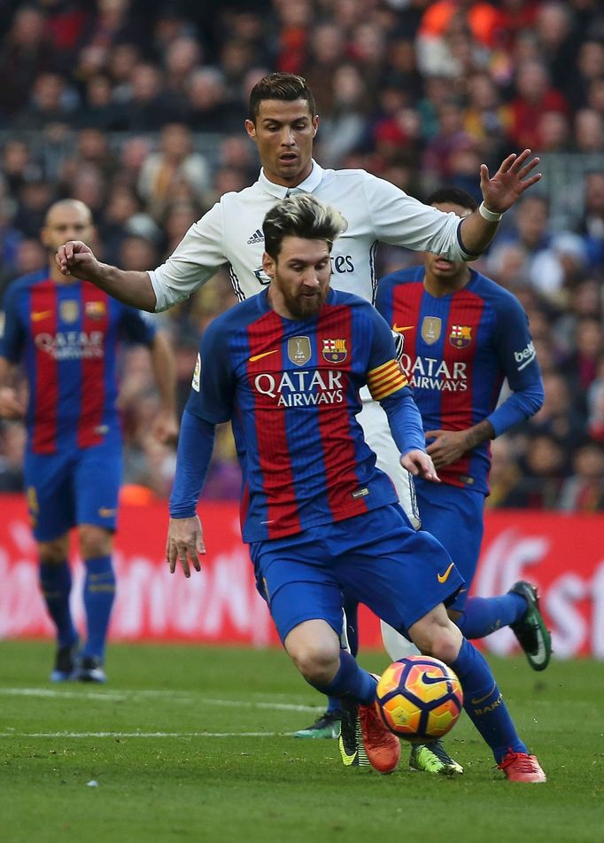 Clasico, Barcelona-Real: Lionel Mess - Cristiano Ronaldo