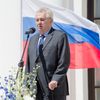 Miloš Zeman na ruské ambasádě