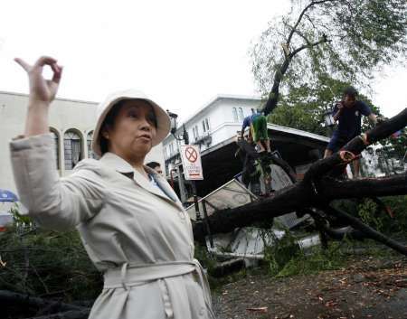 Tajfun řádil na Filipínách