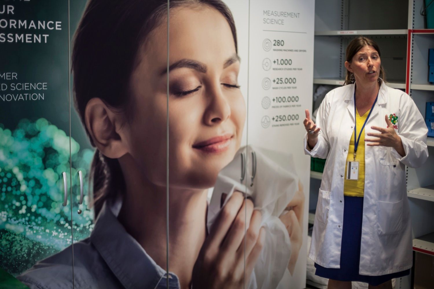 Procter & Gamble inovační centrum Brusel prášek aviváž výzkum