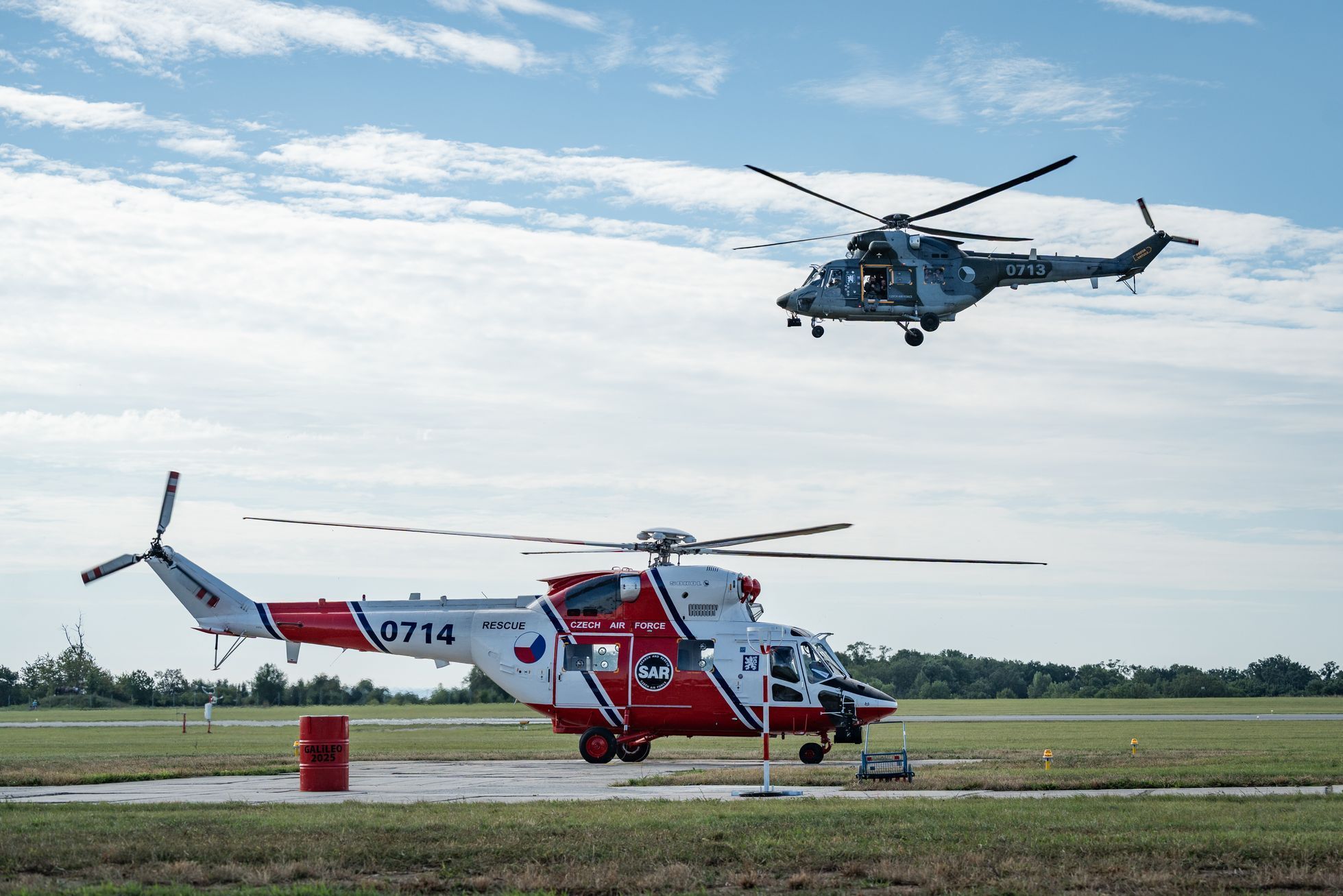 Galileo SAR Meet 2025, vrtulník, Kbely, Praha, helikoptéra, letectvo, Armáda ČR