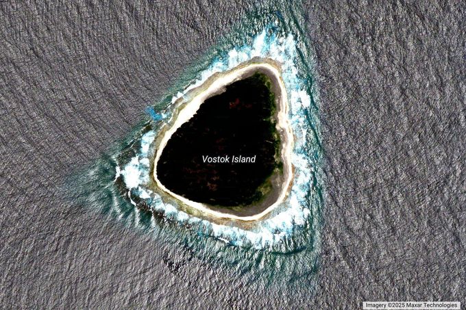 Ostrov Vostok, Kiribati.