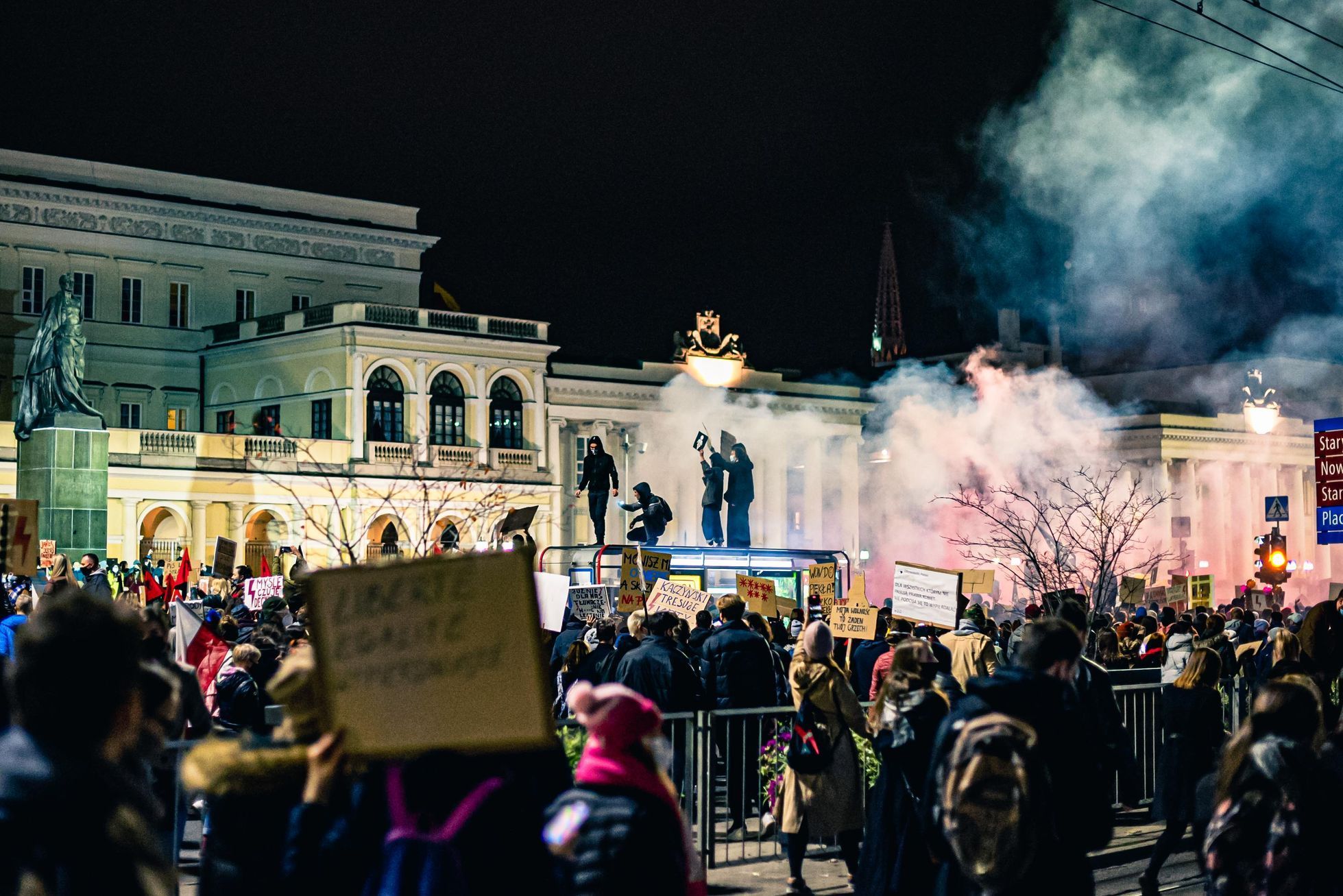 Polsko, protest
