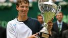 Tomáš Berdych vyhrál turnaj v Halle v roce 2007