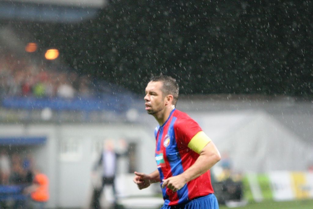 Fotbalista Pavel Horváth v odvetném kvalifikačním utkání Evropské ligy 2012/13 mezi Plzní a Lokerenem.