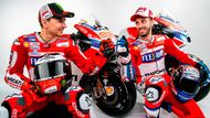 Jorge Lorenzo bude určitě doufat, že se mu v následujícím roce povede na tovární Ducati lépe než v letošní debutové sezoně. Jeho parťákem pochopitelně zůstane senzační vicemistr světa Andrea Dovizioso.