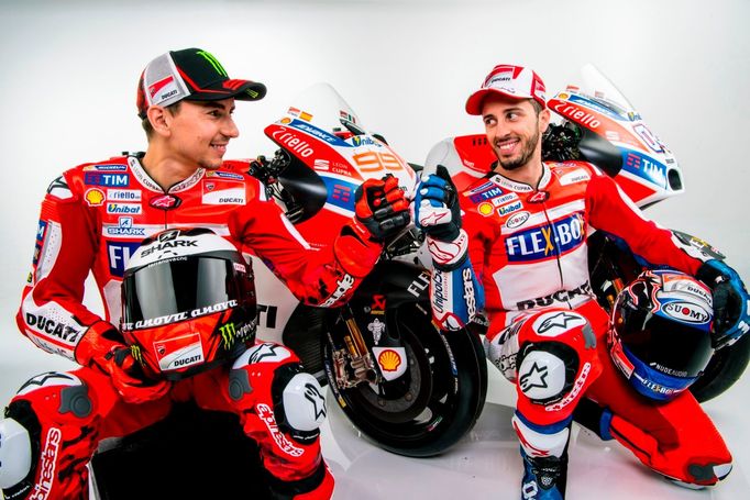 MotoGP 2017: Jorge Lorenzo a Andrea Dovizioso, Ducati