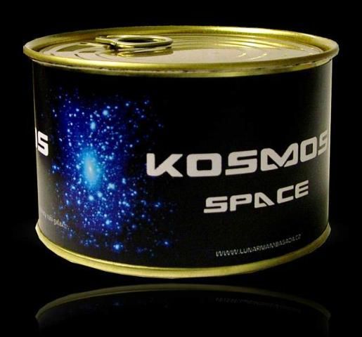 Dárek v plechu - kosmos